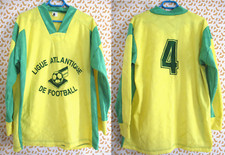 Maillot porté Ligue Atlantique de Football Nantes 90'S Homme #4 Jersey - XL
