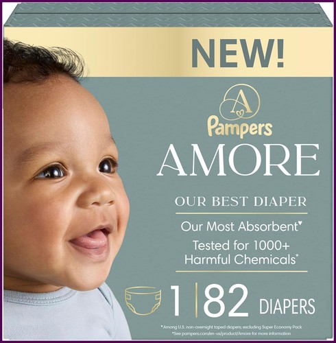 Pampers amore size - 1, (8-14