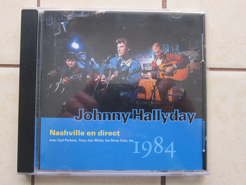 Johnny hallyday nashville - cd,