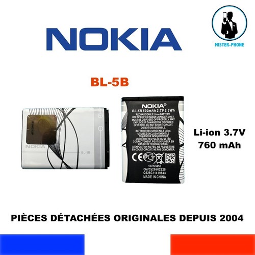 Batterie originale nokia - nokia, bl-5b