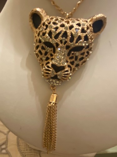 Collier métal plaqué or - collier,