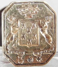 SCEAU BRONZE , CACHET