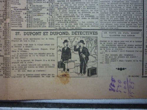 Tintin journal soir num - journal,
