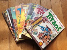LOT 10 NUMÉROS REVUE "TITANS"