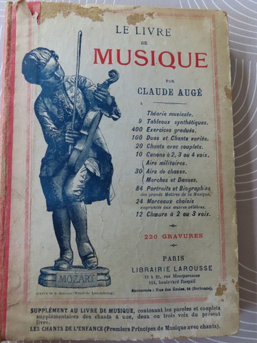 Livre musique par - livre, la
