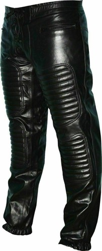 Pantalon cuir véritable - pantalon,