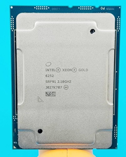 Intel xeon gold 6252 srf91 - xeon,