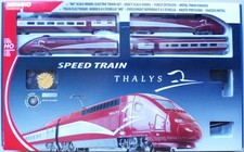 Mehano T106 Ho Sncf Tgv box Thalys 4 elements rails transformer almost new
