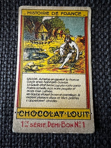 Chromo chocolat louit histoire - chocolat,