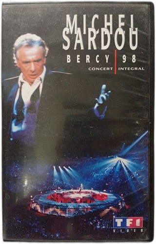 Vhs michel sardou bercy - -,