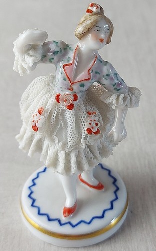 Ancienne statuette danseuse - ancienne, /