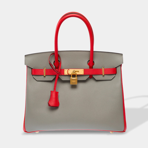 Sac hermes birkin cuir - 30,