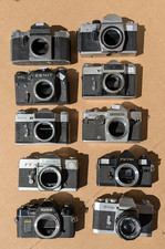 Lot 10 Reflex argentiques