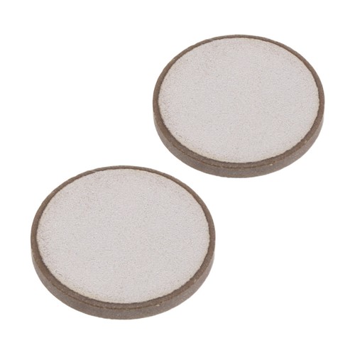 2pcs white piezoelectric - white,