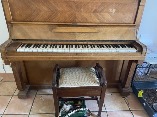Piano droit - piano,