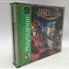 PlayStation One PS1 The Legend Of Dragoon 4-Disc Video Game Set (TLC-Scratches)