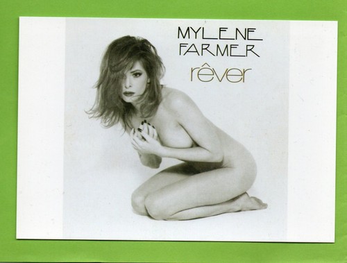 Mylène farmer carte postale - mylène,