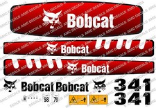 Ensemble D'Autocollants Pour Le Mini Digger BOBCAT 341