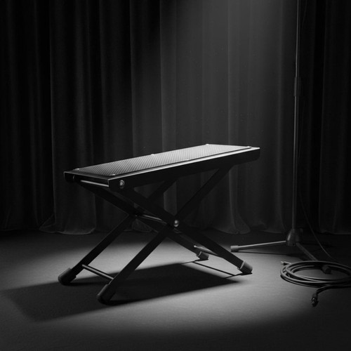 Repose pied pliable guitare - pliable,