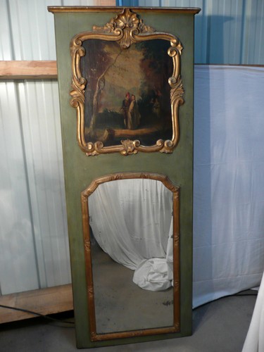 Trumeau louis huile toile - trumeau,