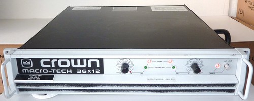 Crown macrotech 36x12 power - 36x12,