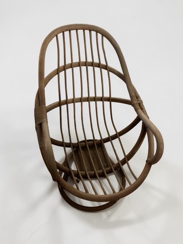 Fauteuil pivotant rotin - pivotant, en