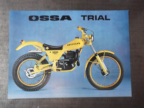 Ossa moto trial 350 gold - moto,