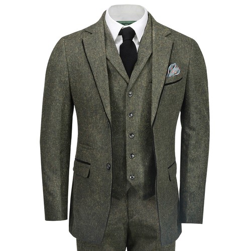 Tweed pièce costume pour - 3,