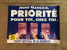 Affiche FN FRONT NATIONAL LE