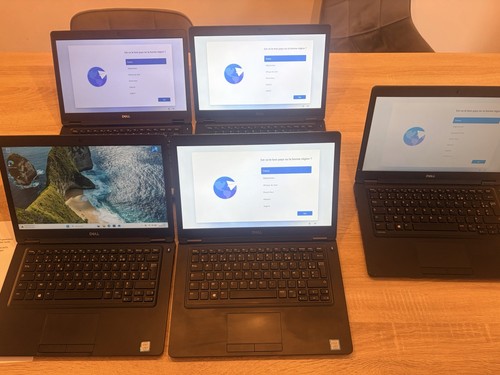 Lot portable dell - 5, pc