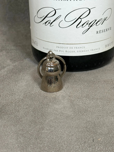 Porte clés pol roger métal - porte,