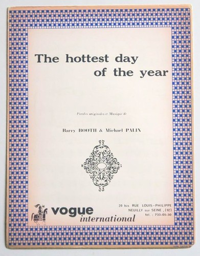 Partition vintage sheet music