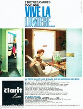 ADVERTISEMENT ADVERTISING 066 1964 Clarit Luxury glass doors