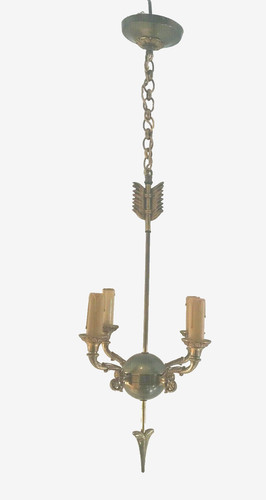 Lustre flèche style empire - lustre,