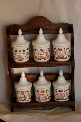 Etagere pots á - 6, épices