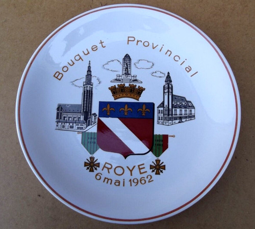 Assiette bouquet provincial - bouquet,