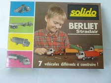 Authentique Coffret solido démontable 7 Berliet stradair en bel état