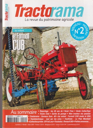 Tractorama farmall cub - farmall,