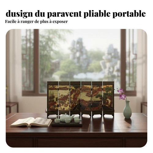 Mini paravent chinois