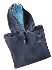 Sweat à capuche Lacoste noir