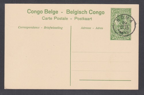 Belgian congo unmailed 1913 - congo,