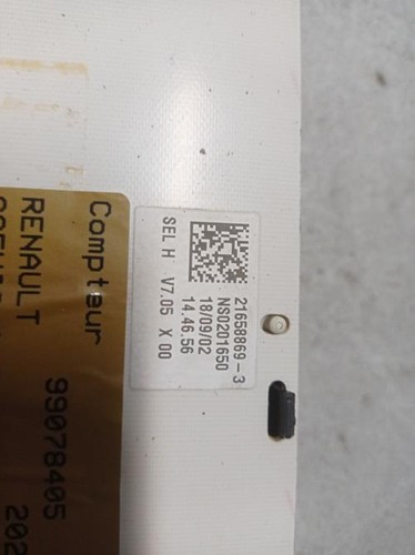 Compteur renault scenic - renault, 1