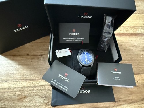 Tudor black bay blue - , ceramic