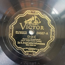 78 RPM HAWAIIAN SOL K. BRIGHT