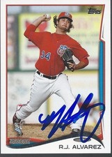 Oakland Athletics RJ ALVAREZ