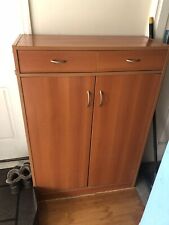 wood armoire 
