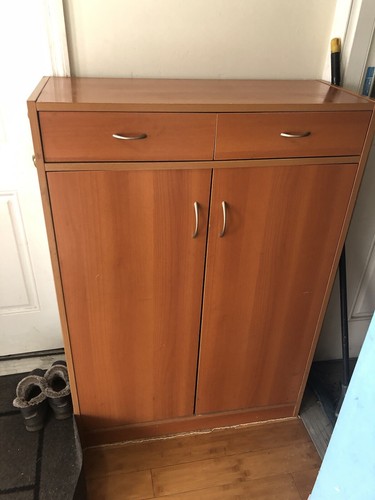Wood armoire - wood,