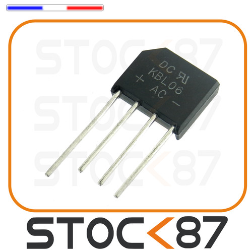 1508 pont diodes 4a - de, 600v