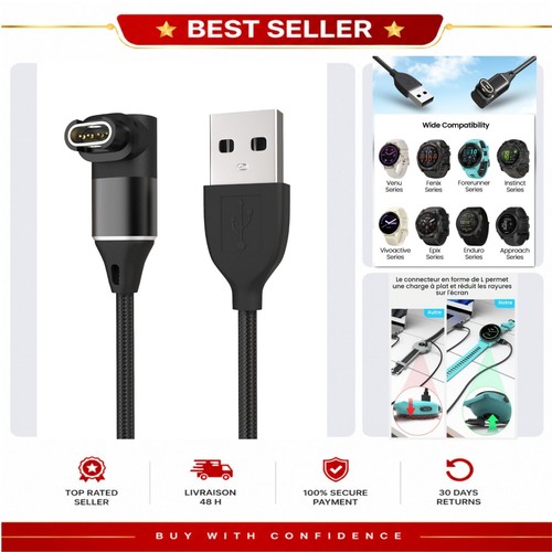 Câble charge usb garmin - usb, m