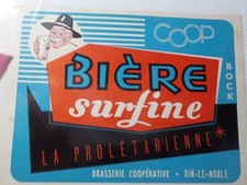 ETIQUETTE  BIERE     BRASSERIE